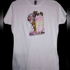 Stronger then the storm unisex shirt